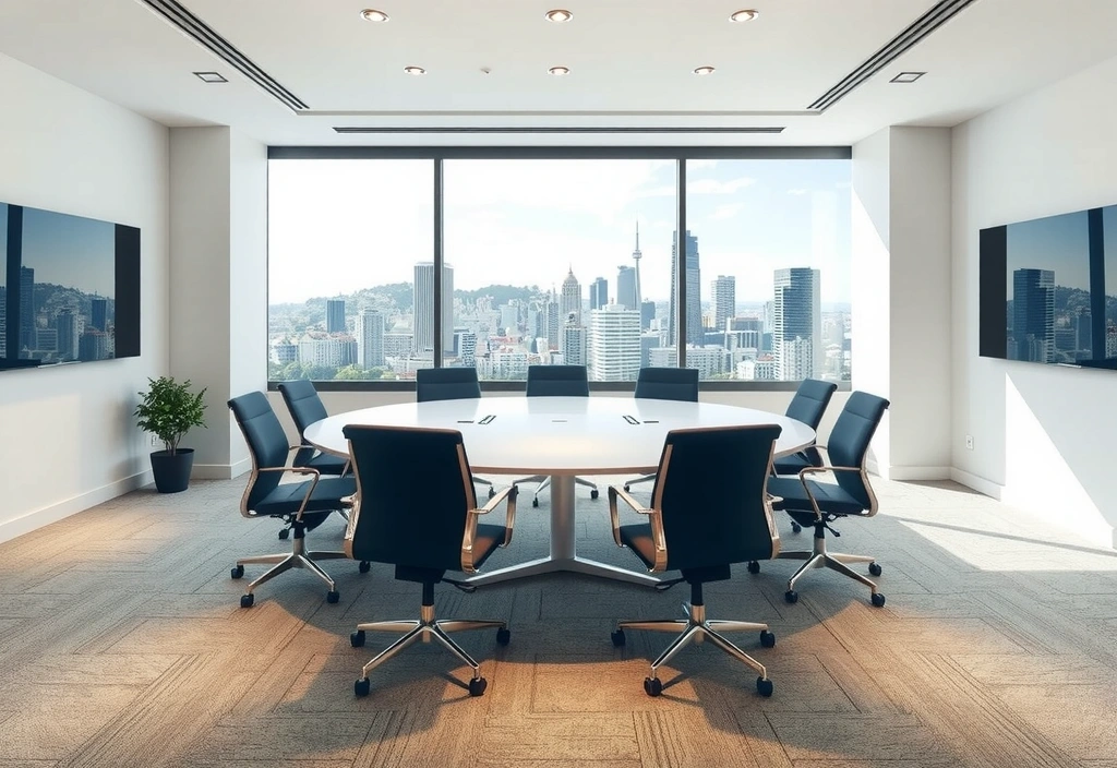 Research office view